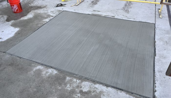 Small concrete repair job in Utah